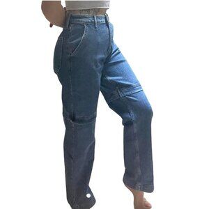 Hollister Ultra High Rise Dad Jeans Size 31 Carpenter Style